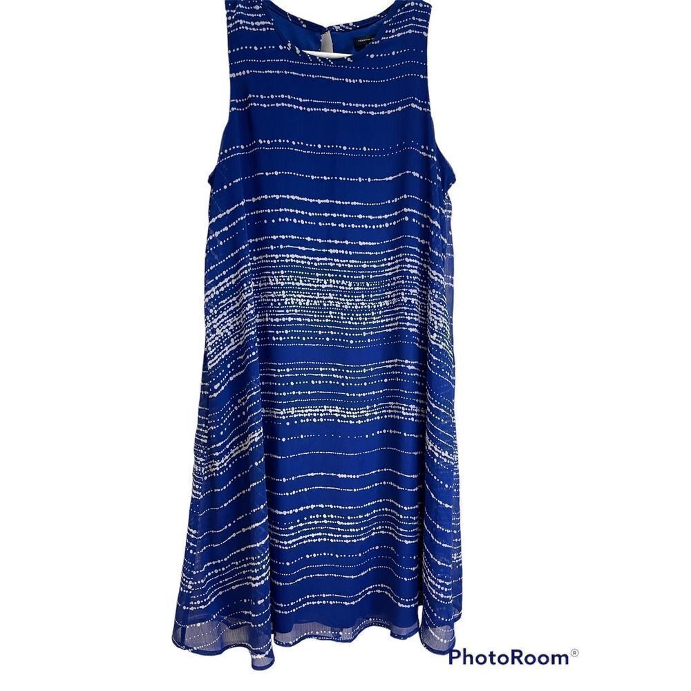 Tommy Hilfiger royal blue and white dress size 6